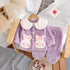 Fall/Winter Girls' Home Clothes Set Long Sleeve Two-Piece Set