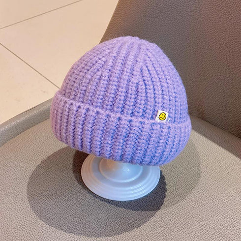 Autumn and winter ear protection warm wool cap knitted cap 17.3-18.8 inches