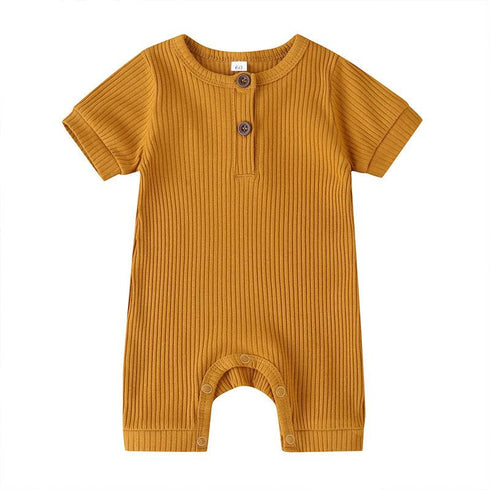 Children's clothing summer short sleeve jumpsuit