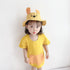 Cute cartoon animal short sleeve hat