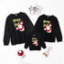 Santa Claus Printed Parent Pack Family of Three Parent-Child Series