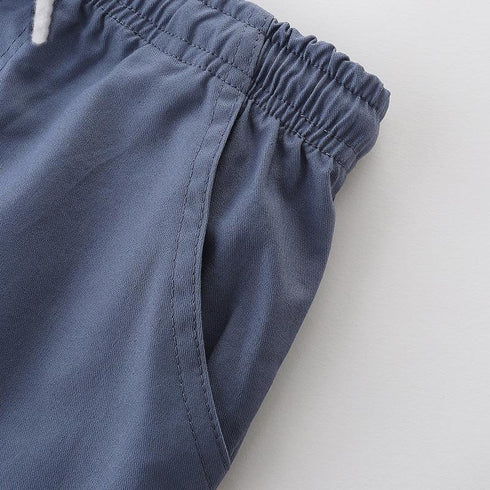 Summer new boys solid color shorts