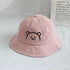 Baby Fisherman's Hat Bear Embroidered Sun Hat. Circumference 19 in. (48 cm)