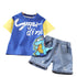 Summer boy short sleeve suit