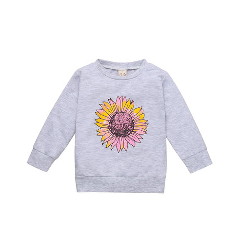 Girl's Printed Sweatshirt