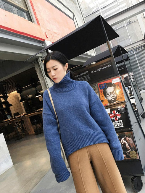 Fall/Winter Sweater Knitted Shirt