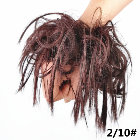 Female chemical fiber messy fluffy curly wig