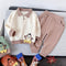 Boys Spring and Autumn Long Sleeve Casual Pants Two-Piece Set