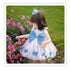 Girl's Bow Strap Dress Summer Girl's Summer Dress Paggy Princess Dress