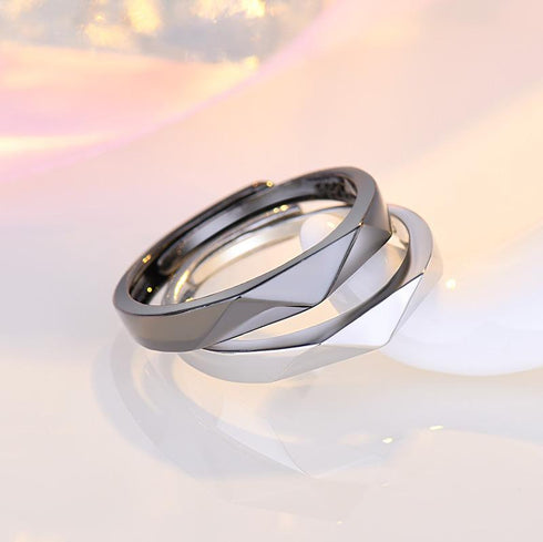 Couple male and female ring