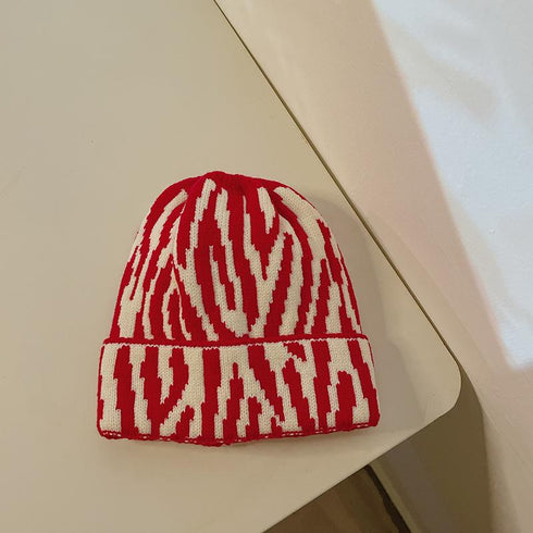 Melon Skin Knitted Hat