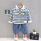 Boys spring and autumn leisure suit two-piece set