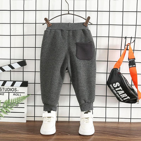 Autumn and winter children's sports pants casual pants