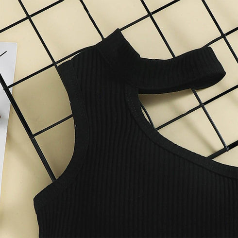 Girls Summer Dress Shorts Two-Piece Set