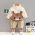 Spring and Autumn Boys Suit Long Sleeve Two-Piece Set