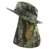 Men's And Women's Outdoor Camouflage Sunscreen Hat Anti Ultraviolet Fisherman's Hat Shawl Hat.Circumference 20-26 in. (50-66 cm)