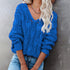 Fall/Winter Women's Knitted Long Sleeve Sweater