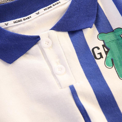 Boys summer short sleeve suit