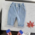 Boys spring and autumn long sleeve suit two-piece set