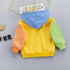 Autumn and winter children's hooded vests plus velvet to keep warm