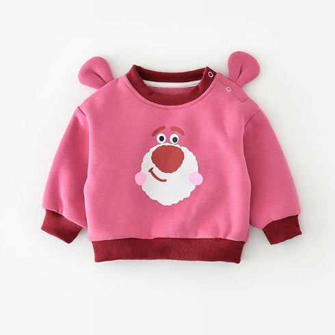 Infant suit cartoon split suit needs to be taken separately