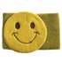 Cartoon smiley face-protecting knitted wool warm hair band