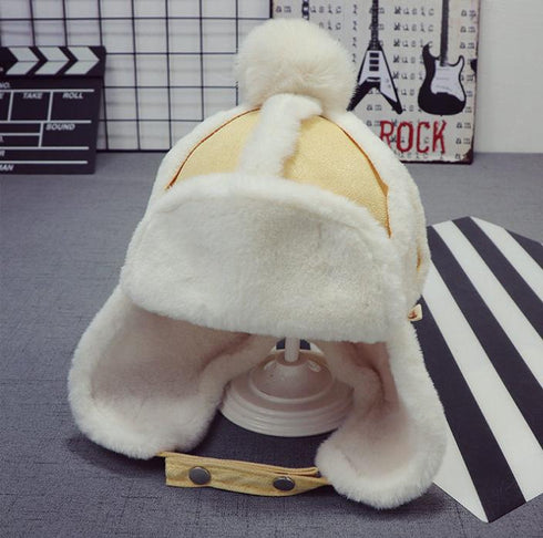 Autumn and winter children's hat Circumference 17.7-19.3 inch(45-49cm)