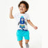 Summer Boys Airplane Short Sleeve Set