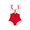 Girl's One-Piece Swimsuit Girl's Strap Bow Swimsuit