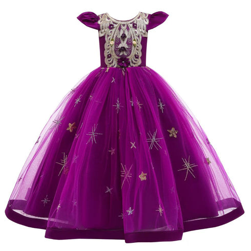 Host catwalk princess dress skirt piano costume