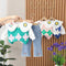 Floret Smiling Face Shirt Long Sleeve Three Piece Set