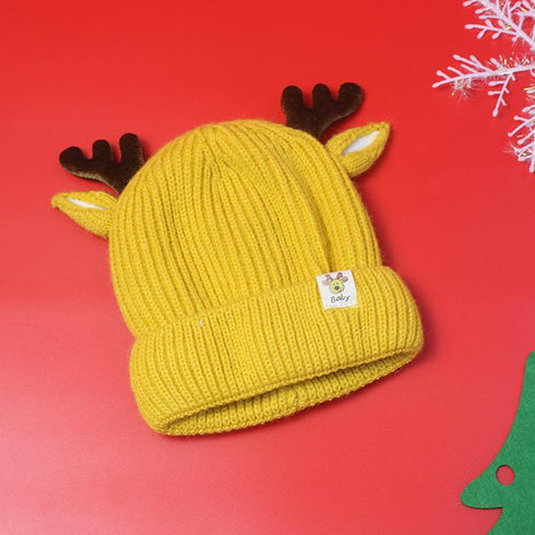 Children's Set of Christmas Scarf, Gloves and Beanie