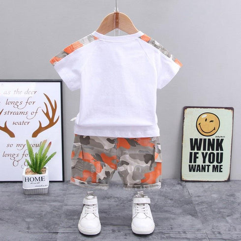 Summer casual children's clothing boy suit