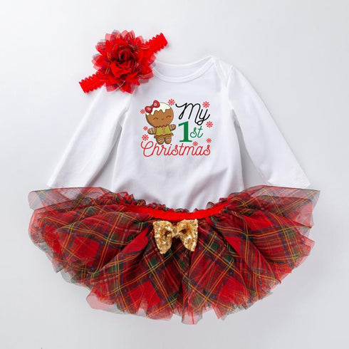 Christmas baby suit baby autumn long sleeve holiday clothes