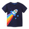 Summer Boys Rocket Print Set