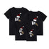 Parent-child short sleeve T-shirt Christmas women's clothing father-son family clothing