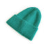 Monochrome casual knit flanged wool hat 15.74-18.89 inches