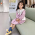 Spring And Autumn Girls Long Sleeve Cotton Dress