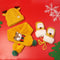 Children's Set of Christmas Scarf, Gloves and Beanie