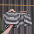 Baby Summer Vest Stripe Suit