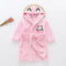 Spring and autumn flannel nightgown padded coral fleece household clothing