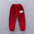Winter children's velvet suit set of three