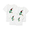 Parent-child short sleeve T-shirt Christmas women's clothing father-son family clothing