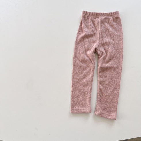 Knitted leggings spring and autumn wear stretch children's pants