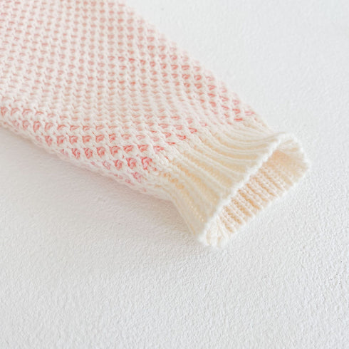 Baby's Flying Sleeve Knitted Blended Wool Jumpsuit Triangle Wrap Fart Coat Climbing Clothing