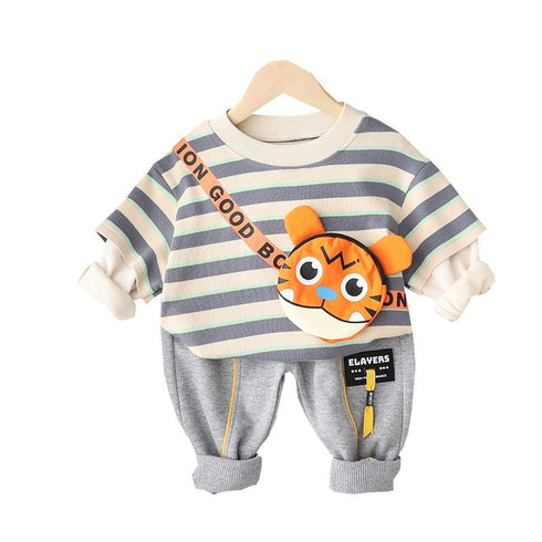 Boys' Suit Spring and Autumn Two-Piece Set