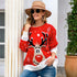 Christmas Sweater Women's Knit Top