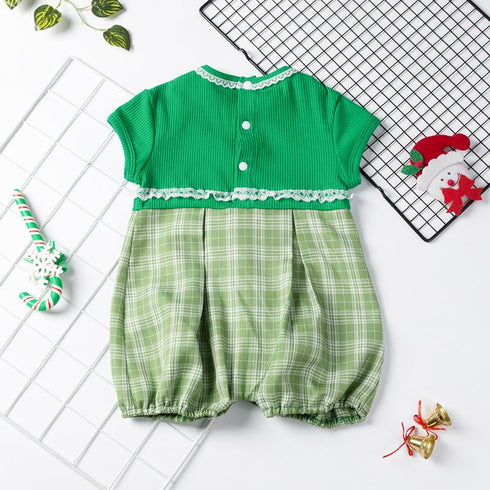 Christmas baby jumpsuit