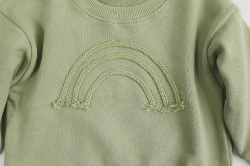 Fall/Winter Children's Clothes Suit Long Sleeve Jacket Pocket Pants