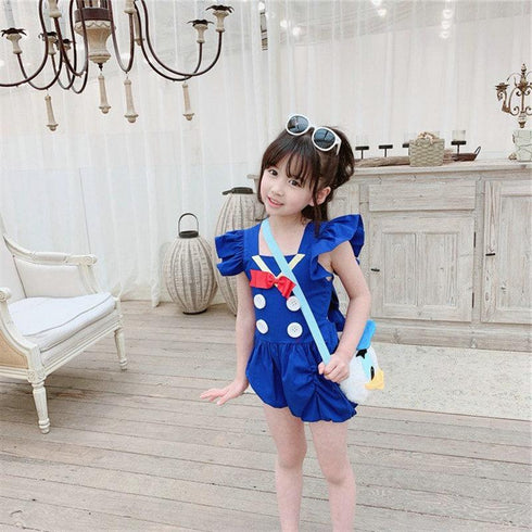 Girl's Summer Uniform Princess Dress Suit